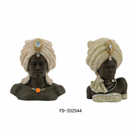 Decorative Figure DKD Home Decor 2 Units (Refurbished A)