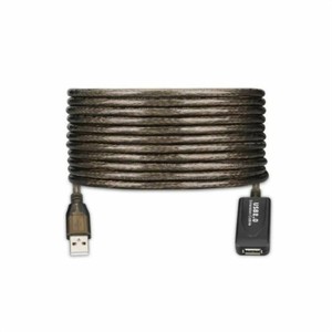 Verlängerungskabel mit USB Ewent EW1023 Schwarz