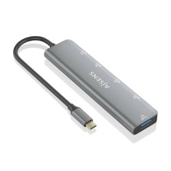 Hub USB Aisens A109-0857 Grau (1 Stück)