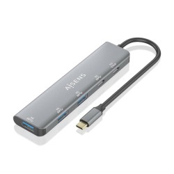 Hub USB Aisens A109-0857 Grau (1 Stück)