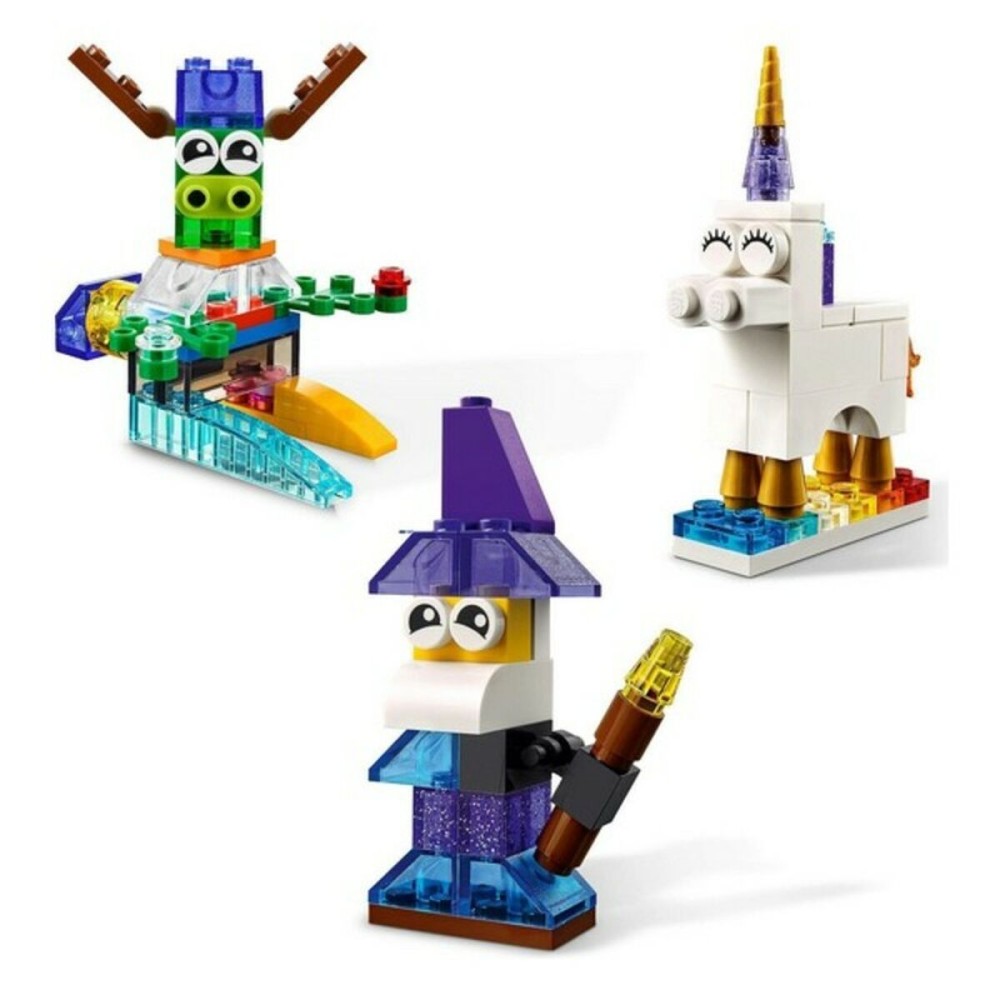 Set de construction Classic Transparent Bricks Lego 11013 Multicouleur