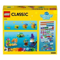 Set de construction Classic Transparent Bricks Lego 11013 Multicouleur