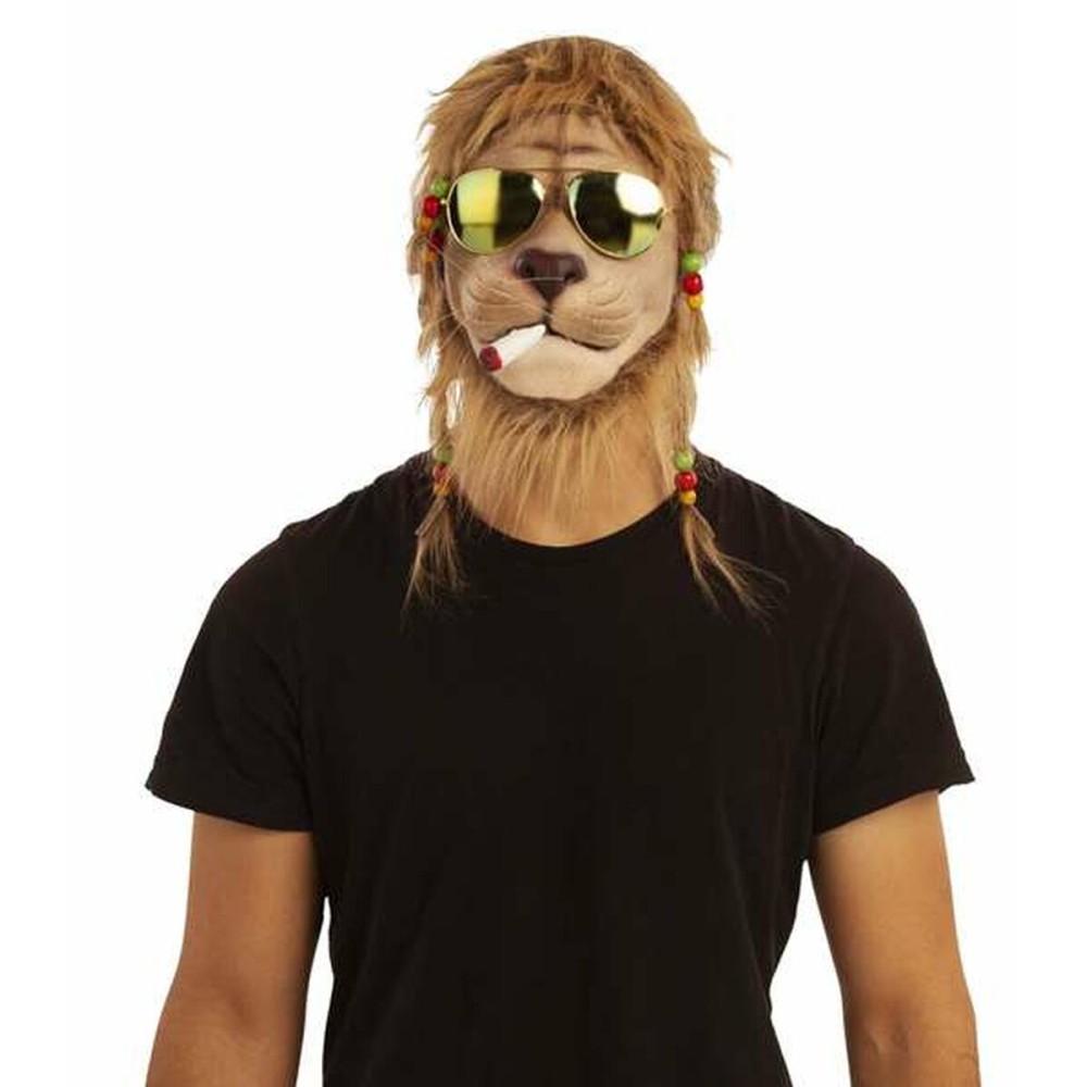 Maske My Other Me Braun Einheitsgröße M Löwe