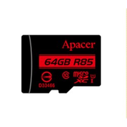 SD Speicherkarte Apacer AP64GMCSX10U5-R 64 GB