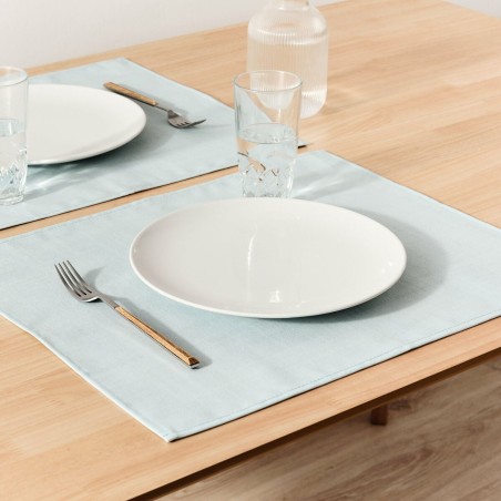 Set de table Belum Liso Bleu 50 x 40 cm Lisse 2 Unités