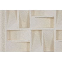 Painting Home ESPRIT Beige Geometric Modern 60 x 7 x 60 cm (2 Units)