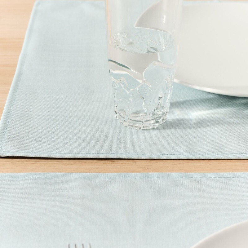 Place mat Belum Liso Blue 50 x 40 cm Smooth 2 Units