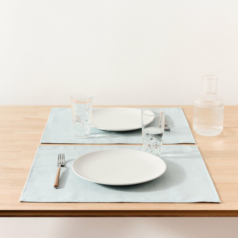 Set de table Belum Liso Bleu 50 x 40 cm Lisse 2 Unités