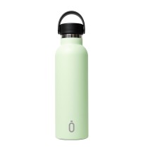Thermosflasche Safta Melón Hellgrün Silikon Edelstahl
