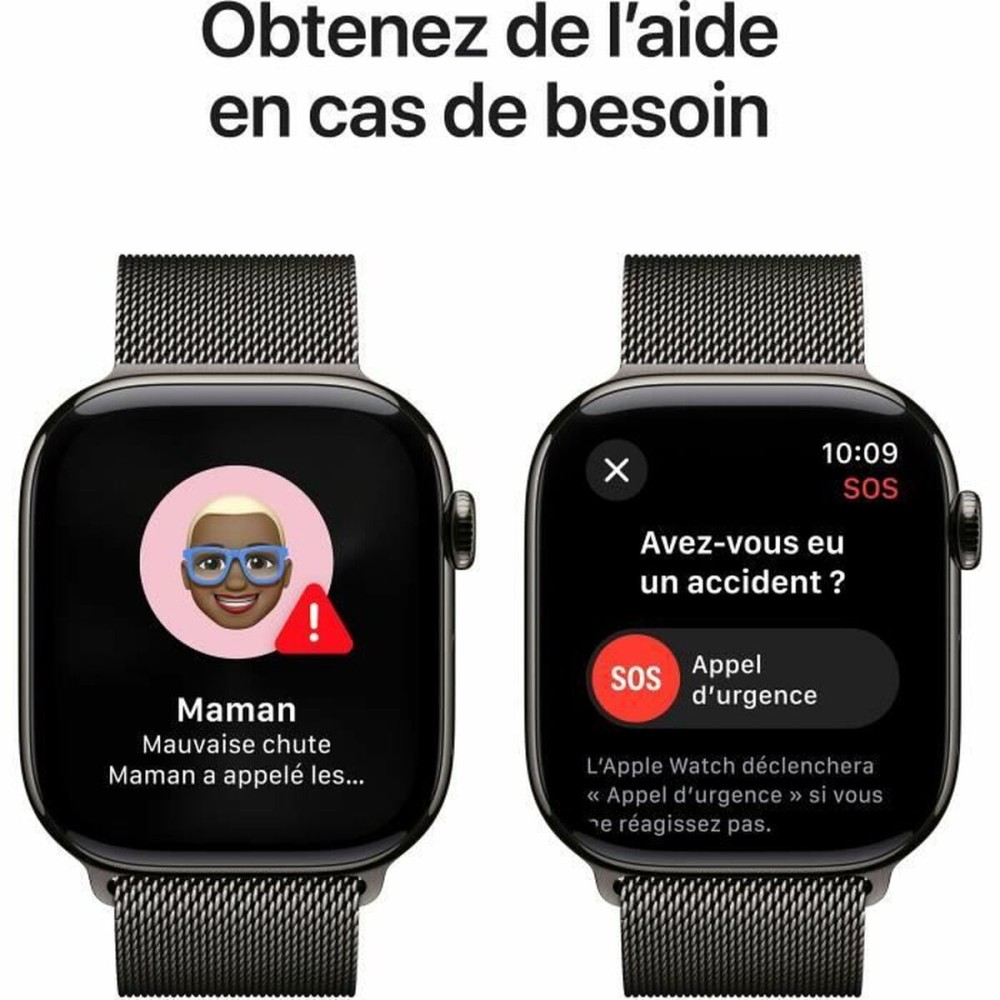 Montre intelligente Apple Watch Series 10 Gris 46 mm