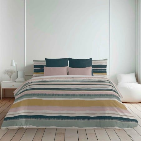 Nordic cover Decolores Marken Multicolour 175 Threads 140 x 200 cm Bottleneck