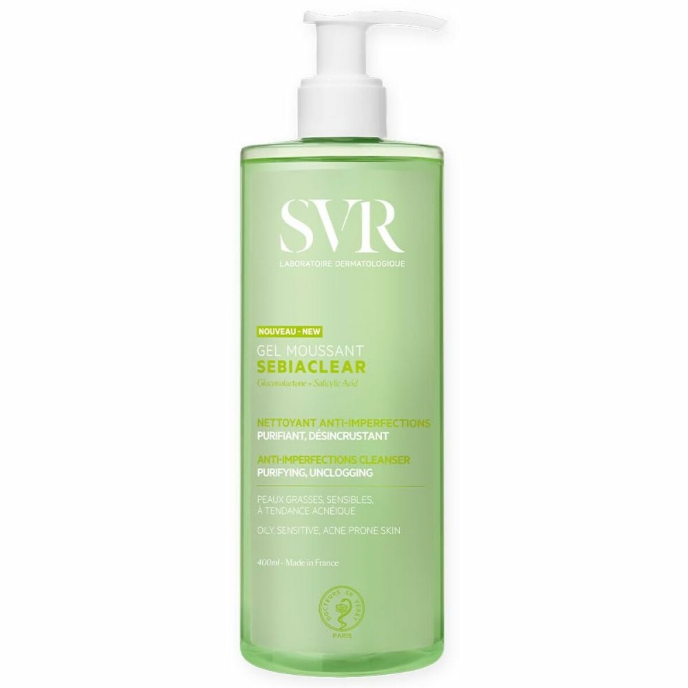 Gel nettoyant visage SVR Sebiaclear