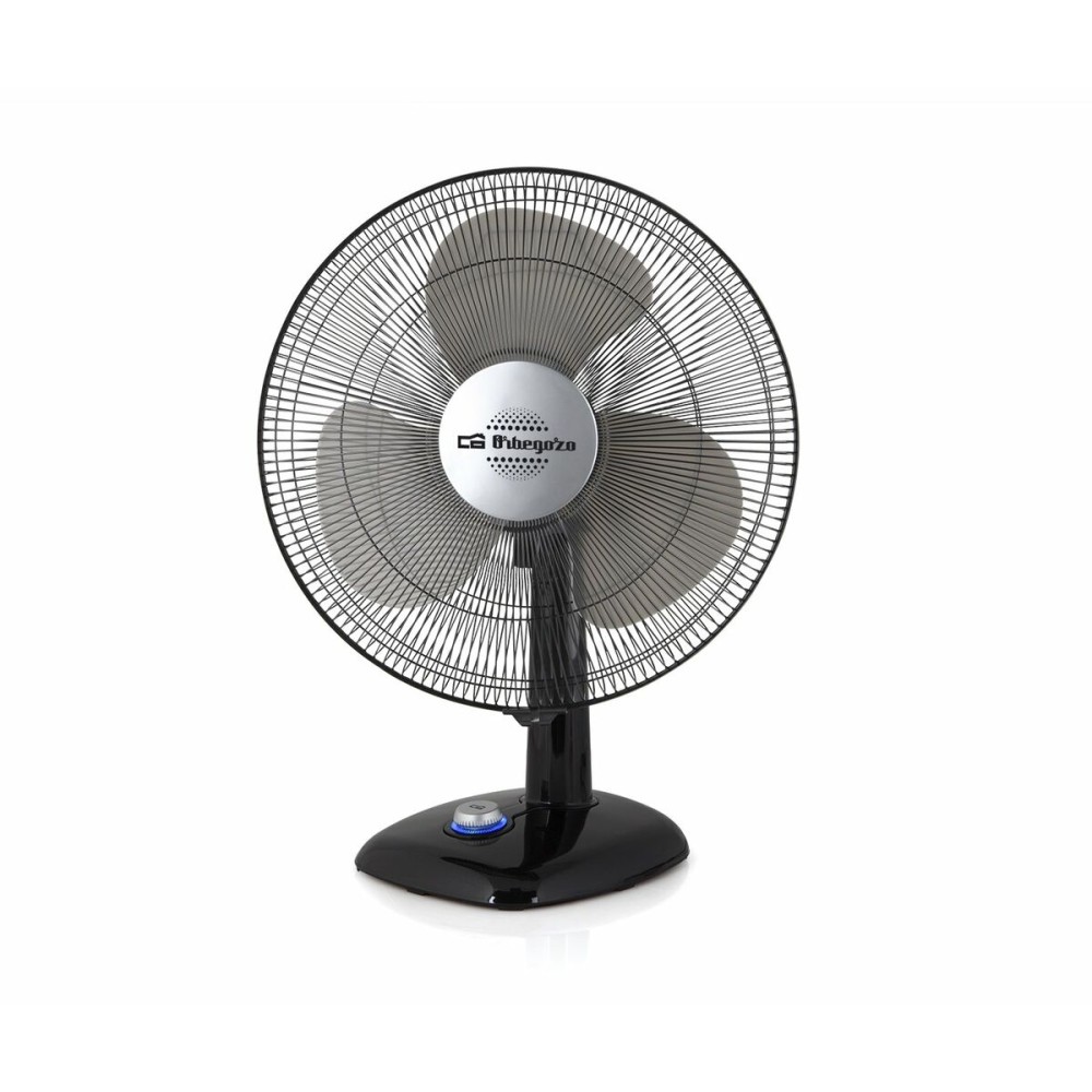 Ventilateur de Bureau Orbegozo TF 0124 25 W Noir