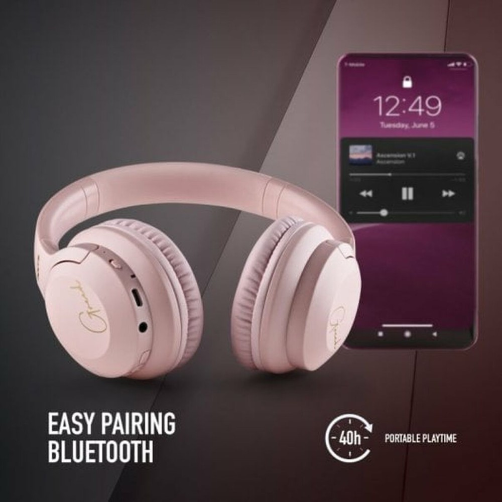 Casque NGS ARTICAGREEDPINK Rose