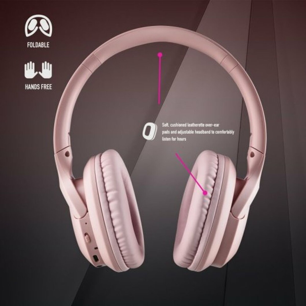 Casque NGS ARTICAGREEDPINK Rose