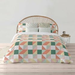 Housse de Couette Decolores Chloe 4 Multicouleur 175 Fils 240 x 220 cm Goulot de bouteille