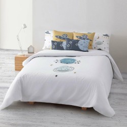 Housse de Couette Decolores Dayton Multicouleur 175 Fils 140 x 200 cm Goulot de bouteille