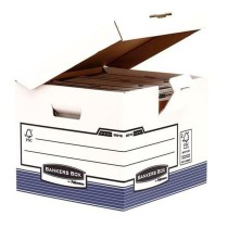 File Box Fellowes Blue White A4 31 x 37,7 x 39,5 cm 10 Units