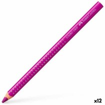 Colouring pencils Faber-Castell Crimson Red (12 Units)