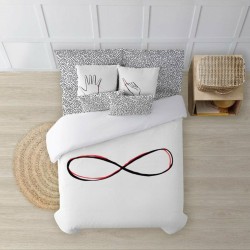 Housse de Couette Decolores Infinito Multicouleur 175 Fils 240 x 220 cm Goulot de bouteille