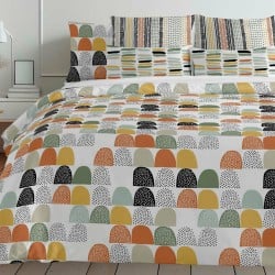 Housse de Couette Decolores Lahti Multicouleur 175 Fils 140 x 200 cm Goulot de bouteille