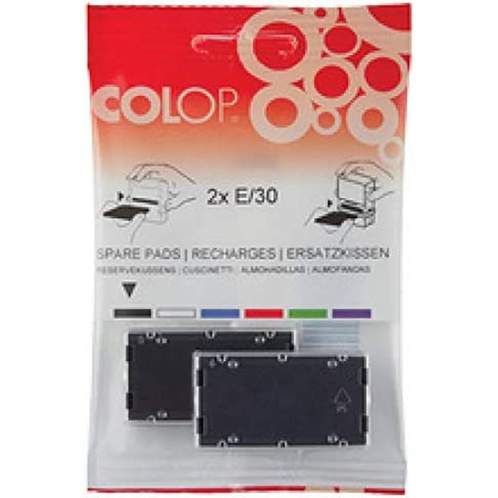 Kissen Colop E/15 Blau 2 Stücke