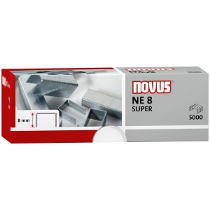 Heftklammern Novus NE 8 Super 8 mm