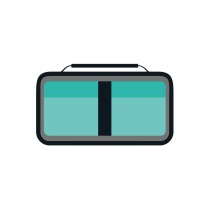 Sac glacière goûter Milan Sunset Noir 22 x 12,5 x 12 cm