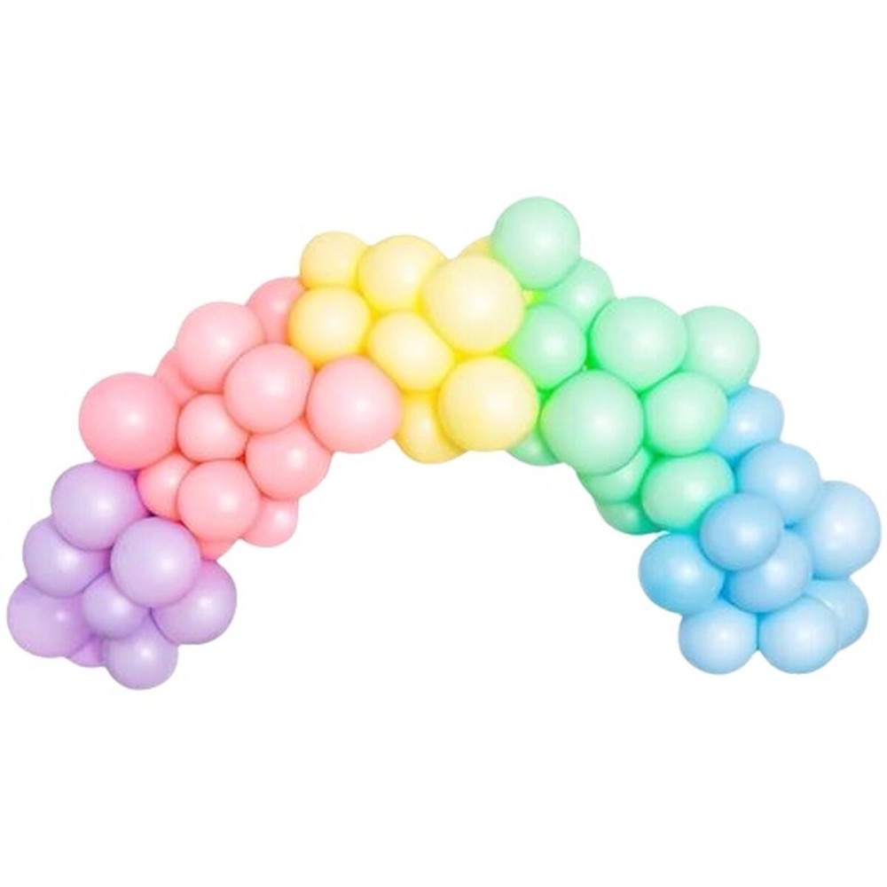 Ballons décoratifs Oh Yeah! Multicouleur 30 cm 2,5 m (40 Unités)