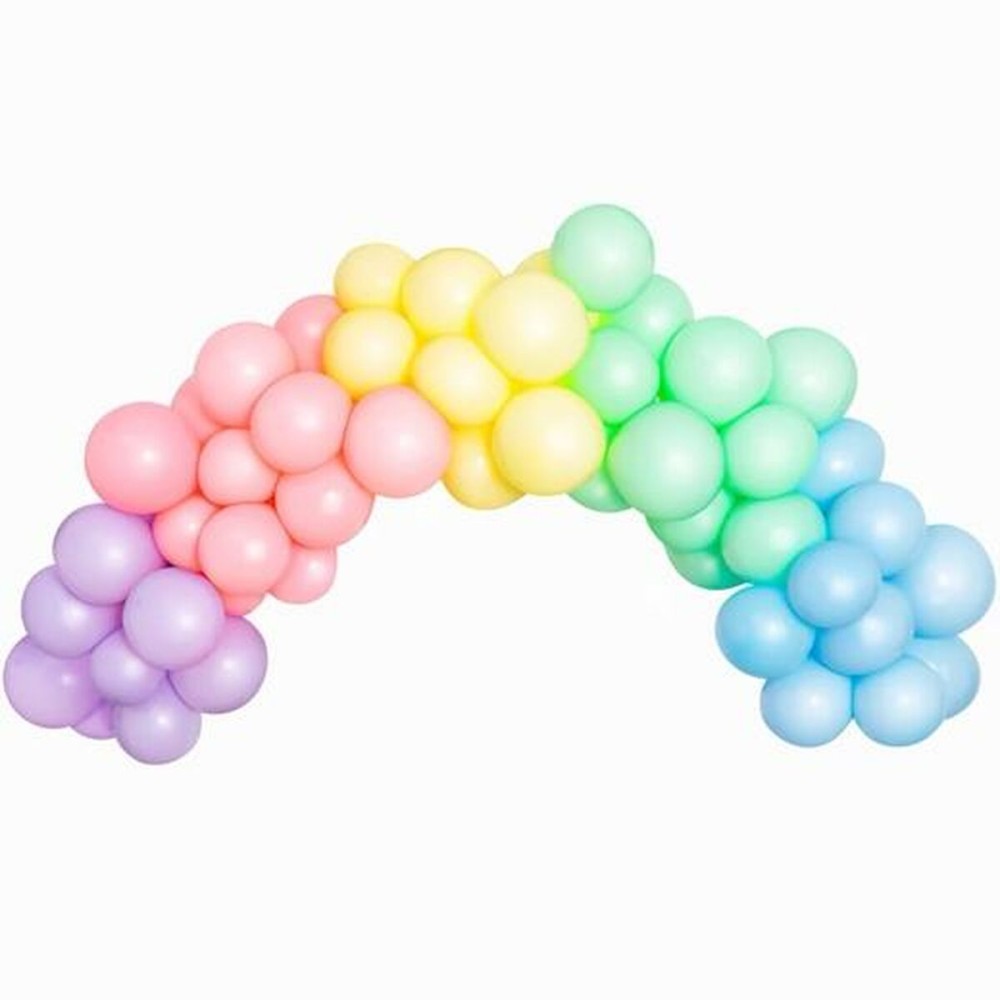 Ballons décoratifs Oh Yeah! Multicouleur 30 cm 2,5 m (40 Unités)