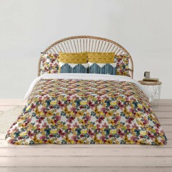 Housse de Couette Decolores Montpellier Multicouleur 175 Fils 200 x 200 cm Goulot de bouteille