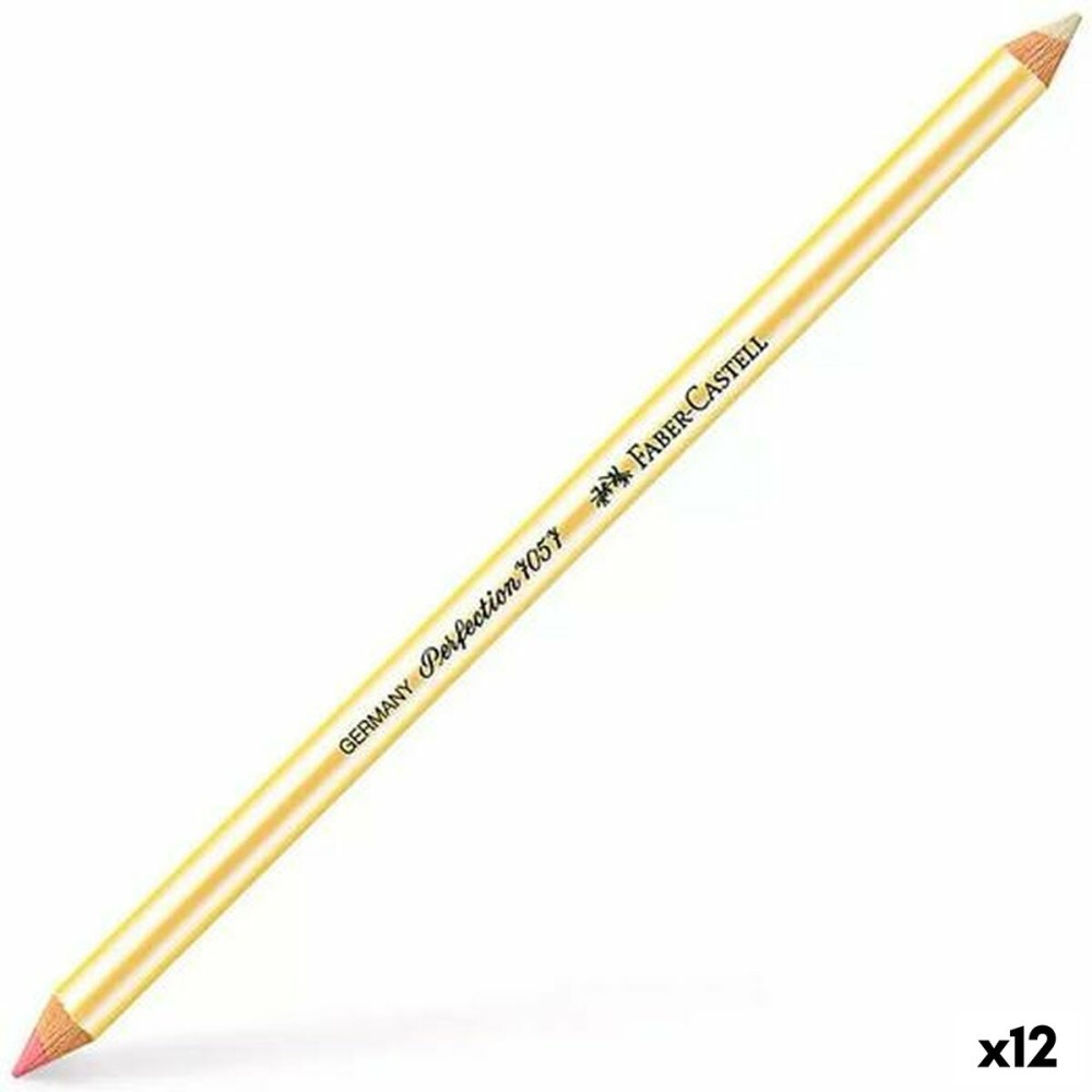 Crayon Correcteur Faber-Castell Perfection 7057 (12 Unités)