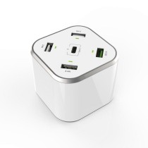USB-Ladegerät Aisens Weiß