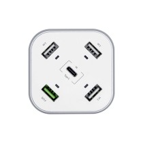USB-Ladegerät Aisens Weiß