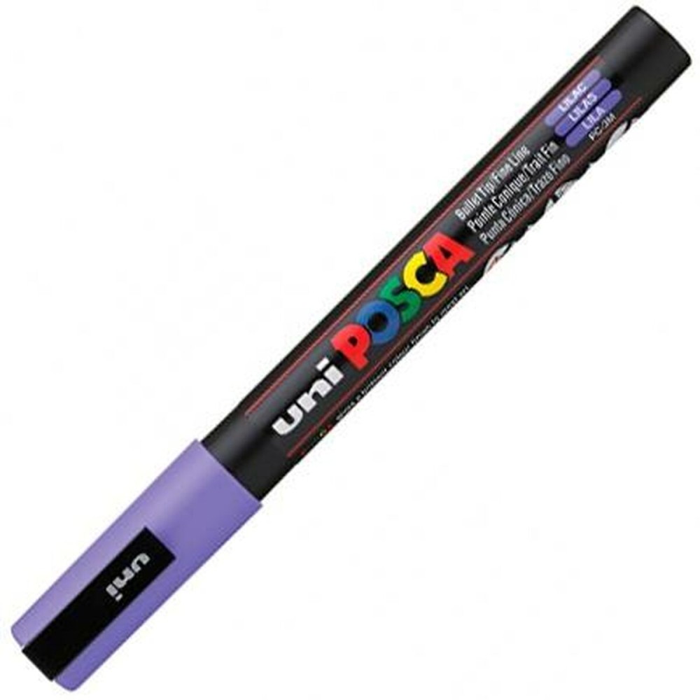 Marqueur permanent POSCA Lila 0,9-1,3 mm (6 Unités)