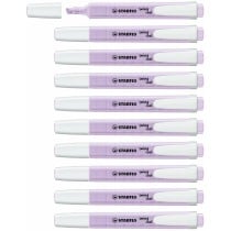 Fluorescent Marker Set Stabilo Swing Cool Violet 10 Pieces