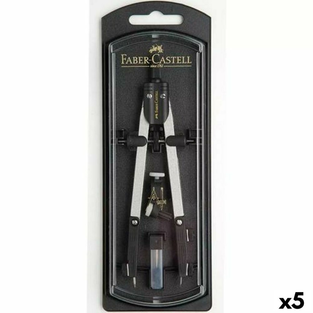 Boussole Faber-Castell 17 cm Accessoires (5 Unités)