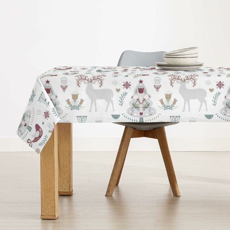 Nappe enduite antitache Belum Merry Christmas 55 Multicouleur 150 x 150 cm