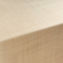 Fleckenabweisende geharzte Tischdecke Belum Liso Beige 150 x 150 cm