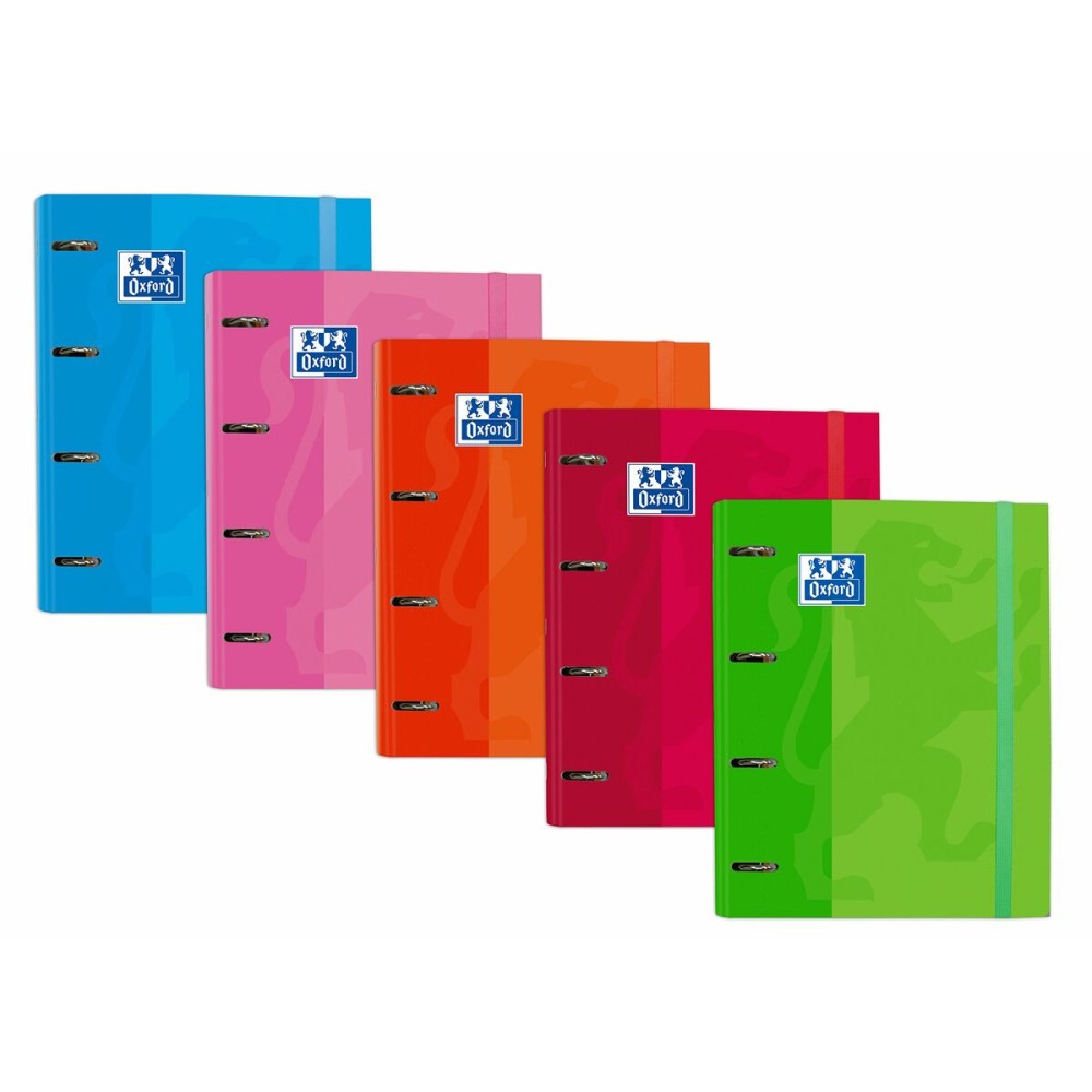 Ringbuch Oxford EUROPEANBINDER Bunt A4+ (10 Stück)