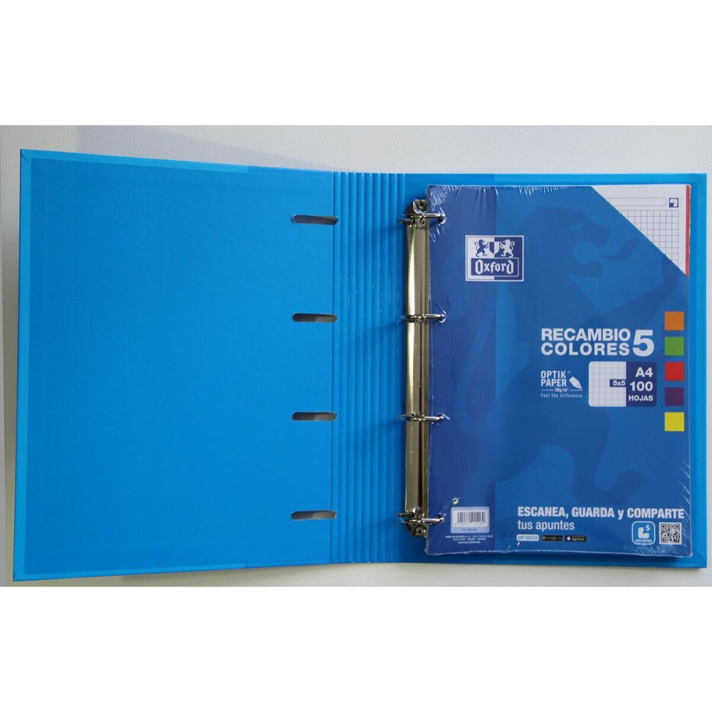 Ringbuch Oxford EUROPEANBINDER Bunt A4+ (10 Stück)