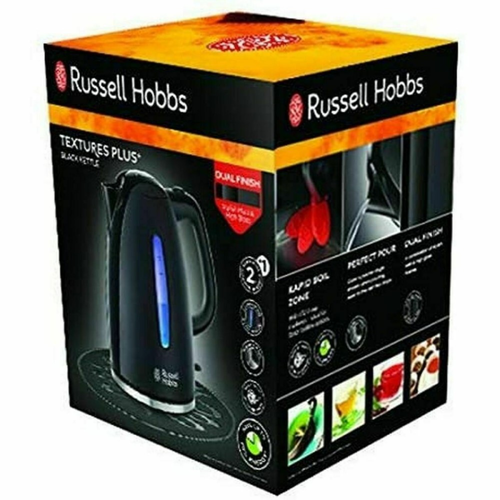 Wasserkocher Russell Hobbs Silberfarben 2200 W 1,7 L
