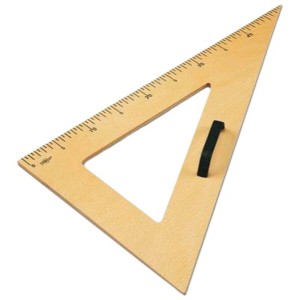 Maurerwinkel Faibo Braun Kunststoff 50 cm