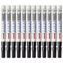 Dauermarker Uni-Ball Paint PX-21L Schwarz 12 Stücke