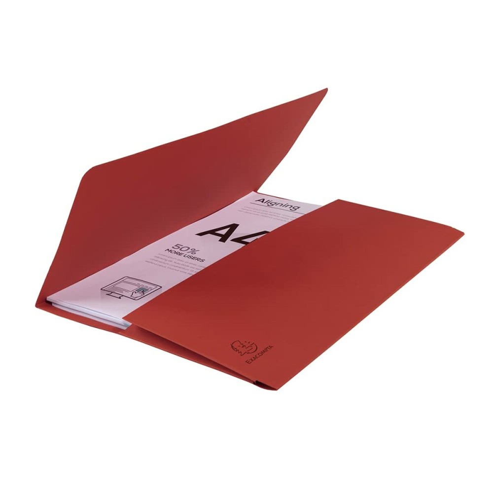 Subfolder Exacompta Forever Red A4 50 Pieces