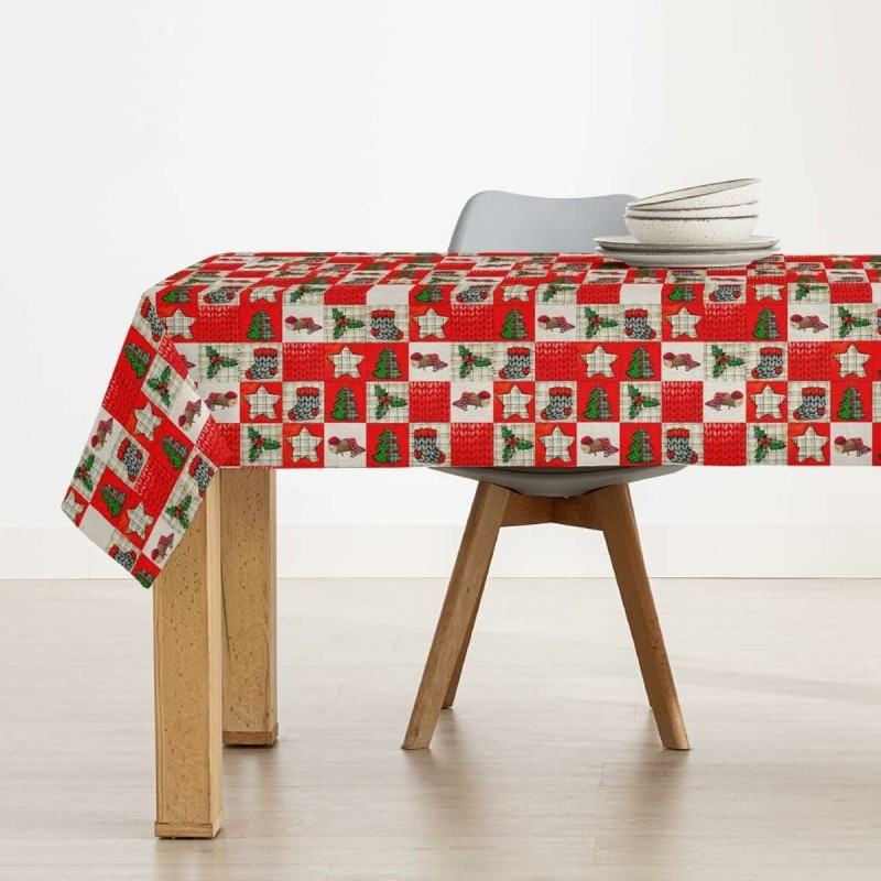 Stain-proof resined tablecloth Belum Cagatió 1 Multicolour 150 x 150 cm