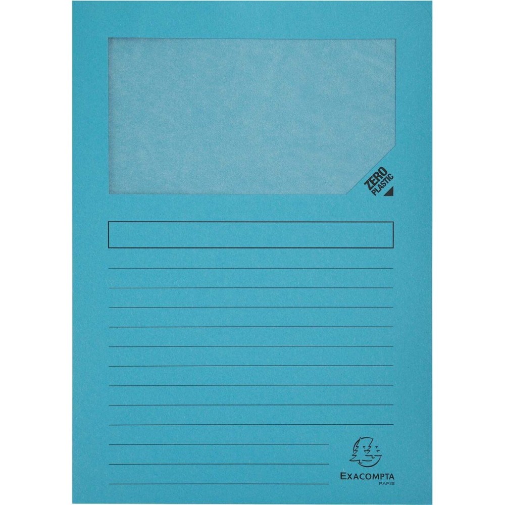 Subfolder Exacompta Forever Light Blue A4 100 Pieces (4 Units)