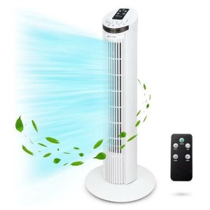 Turmventilator Grunkel Weiß Schwarz 55 W