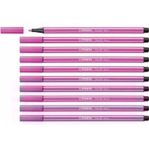Feutres Stabilo Pen 68 Fluorescent Rose (10 Pièces)