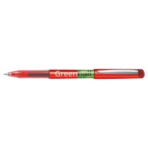 Liquid ink pen Pilot Green-Ball Red (10 Units)